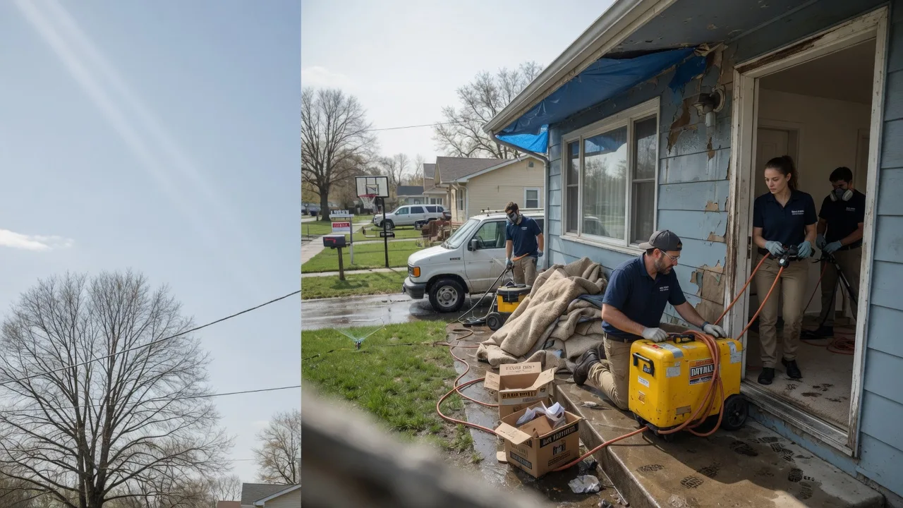 Basement Flood Cleanup in Paw Paw, MI near me
